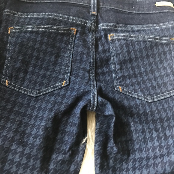 Pilcro and the Letterpress Houndstooth Skinny Jean - Picture 4 of 8